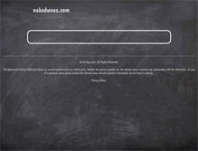 Tablet Screenshot of nakedwnes.com